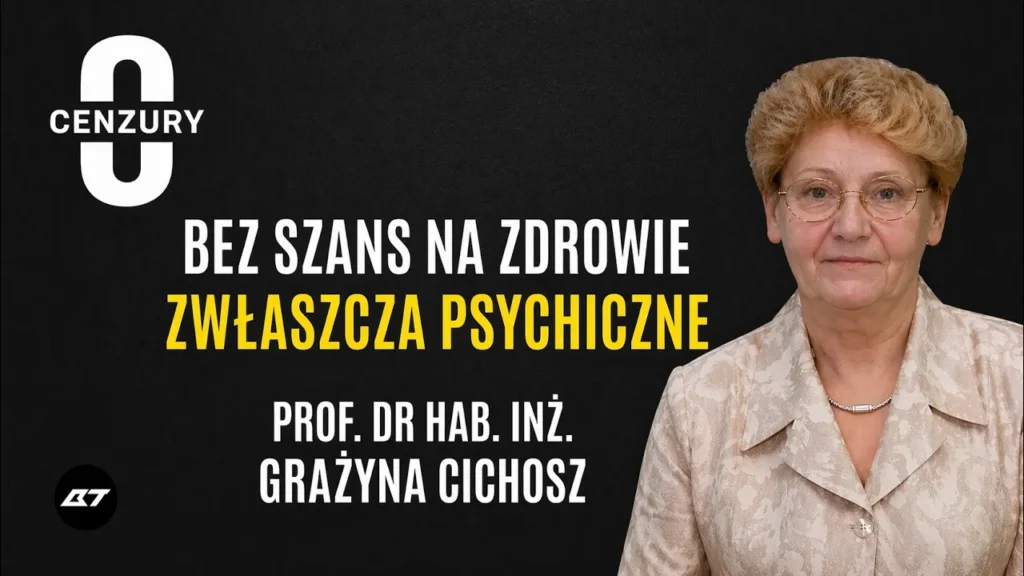 Prof. dr hab. inż. Grażyna Cichosz | Bez szans na zdrowie, zwłaszcza psychiczne